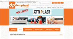 Desktop Screenshot of drvoplast.com.hr